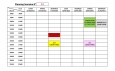 Planning entraînements Semaine 11 du 15 au 21 mars 2021